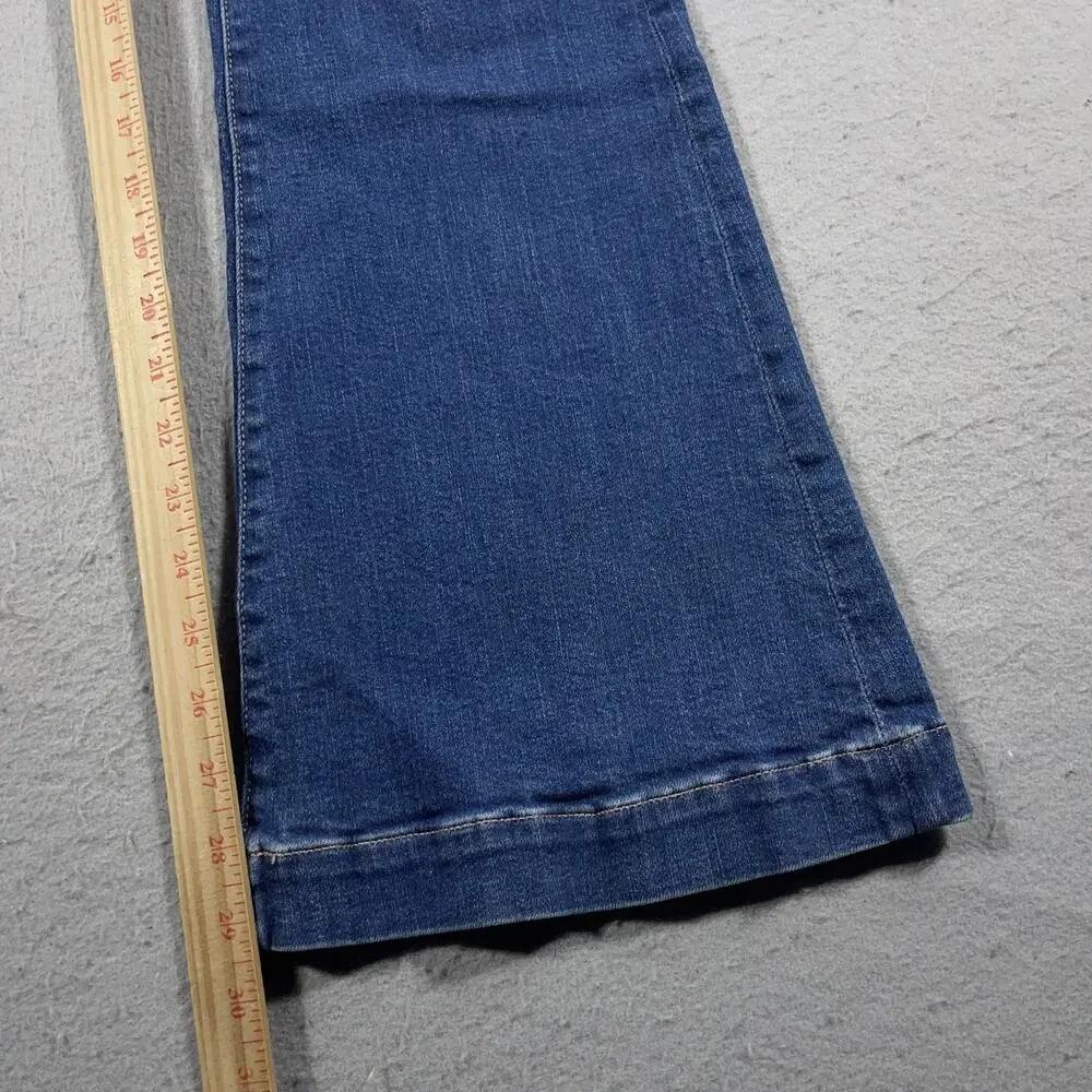 American Eagle Outfitters Women's Blue Flare Jeans